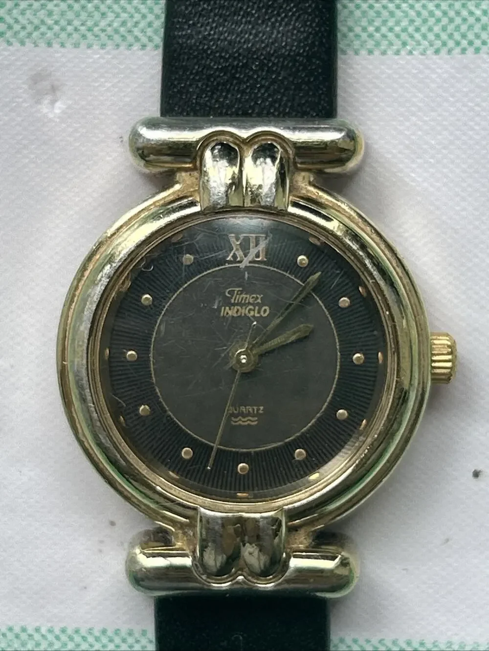 Timex Indiglo Gold Tone Women’s Quartz Watch